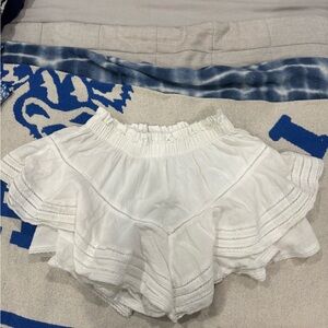 Aerie White Mini Skirt